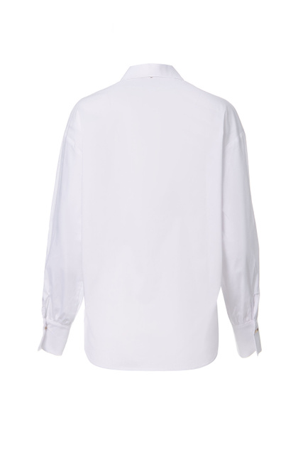 Блузка с пышными рукавами|Основной цвет:Белый|Артикул:CA2057T2432 | Фото 2