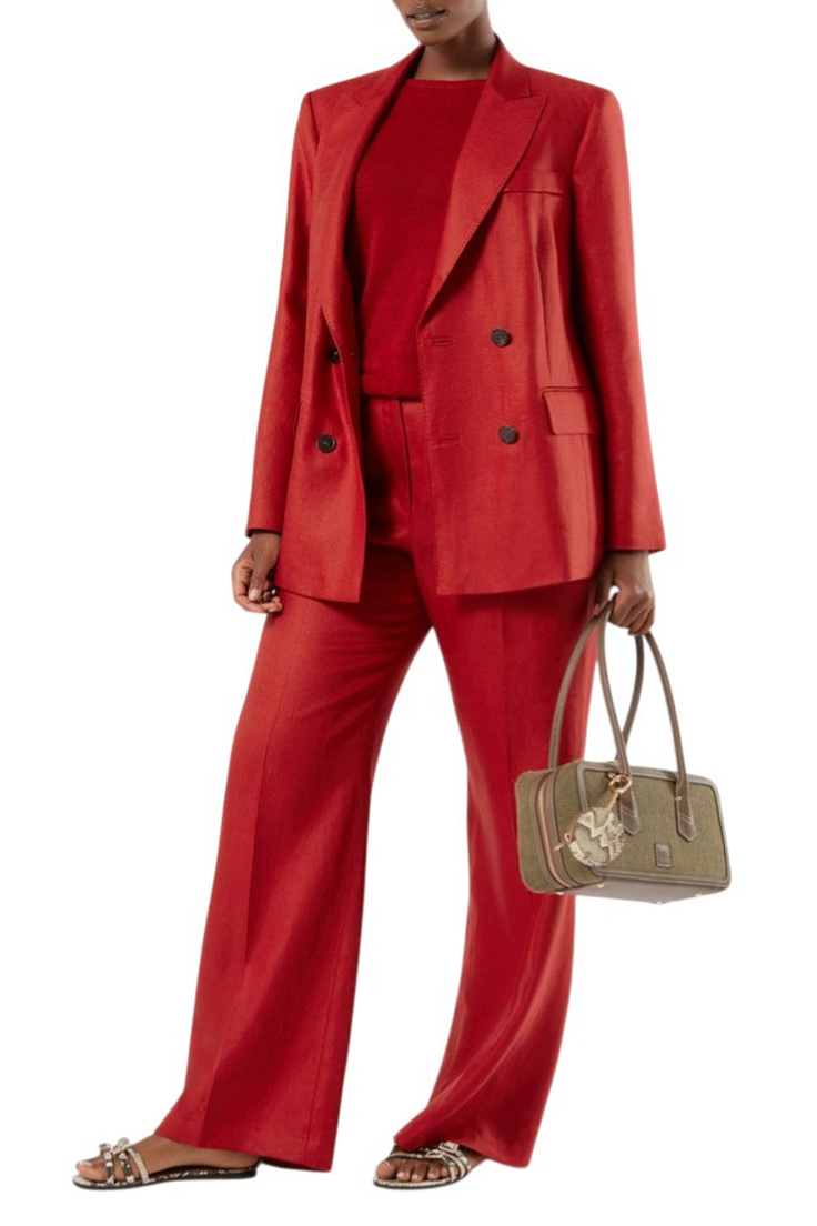 Женский Marina Rinaldi Пиджак NEBBIA изо льна (цвет ), артикул 2617041052 | Фото 2