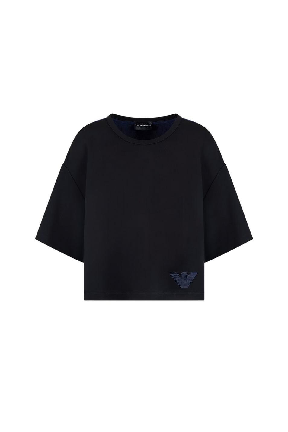 Женский Emporio Armani Футболка с логотипом (цвет ), артикул EW000488-AF12911 | Фото 1