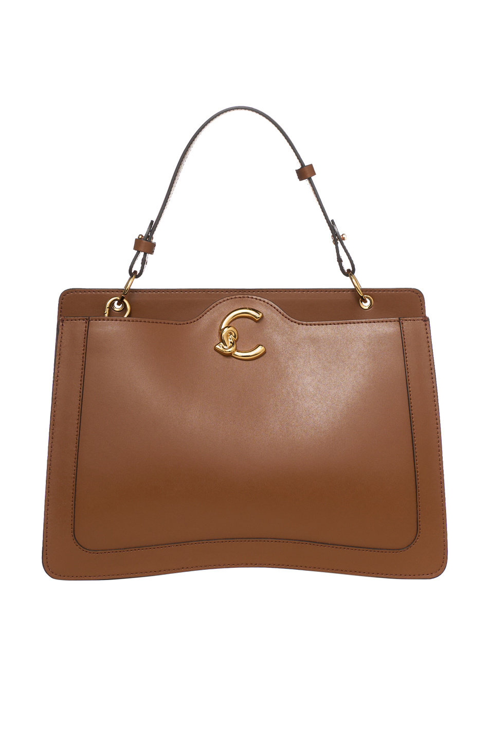 Сумка C-ME из натуральной кожи|Основной цвет:Коричневый Женский Coccinelle Сумка C-ME из натуральной кожи (цвет ), артикул E1SSK180501 | Фото 1