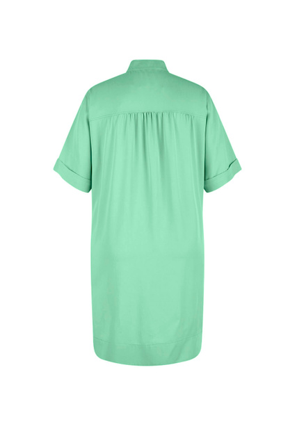 Платье из лиоцелла|Основной цвет:Зеленый|Артикул:50-613161 | Фото 2