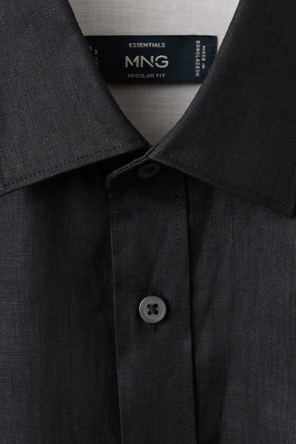 Мужской Mango Man Рубашка PARROT из льна (цвет ), артикул 27085939 | Фото 2