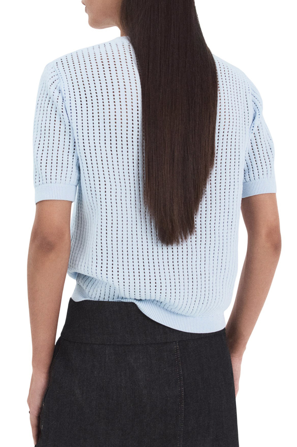 Женский Mango Джемпер PERA с короткими рукавами (цвет ), артикул 27005830 | Фото 4