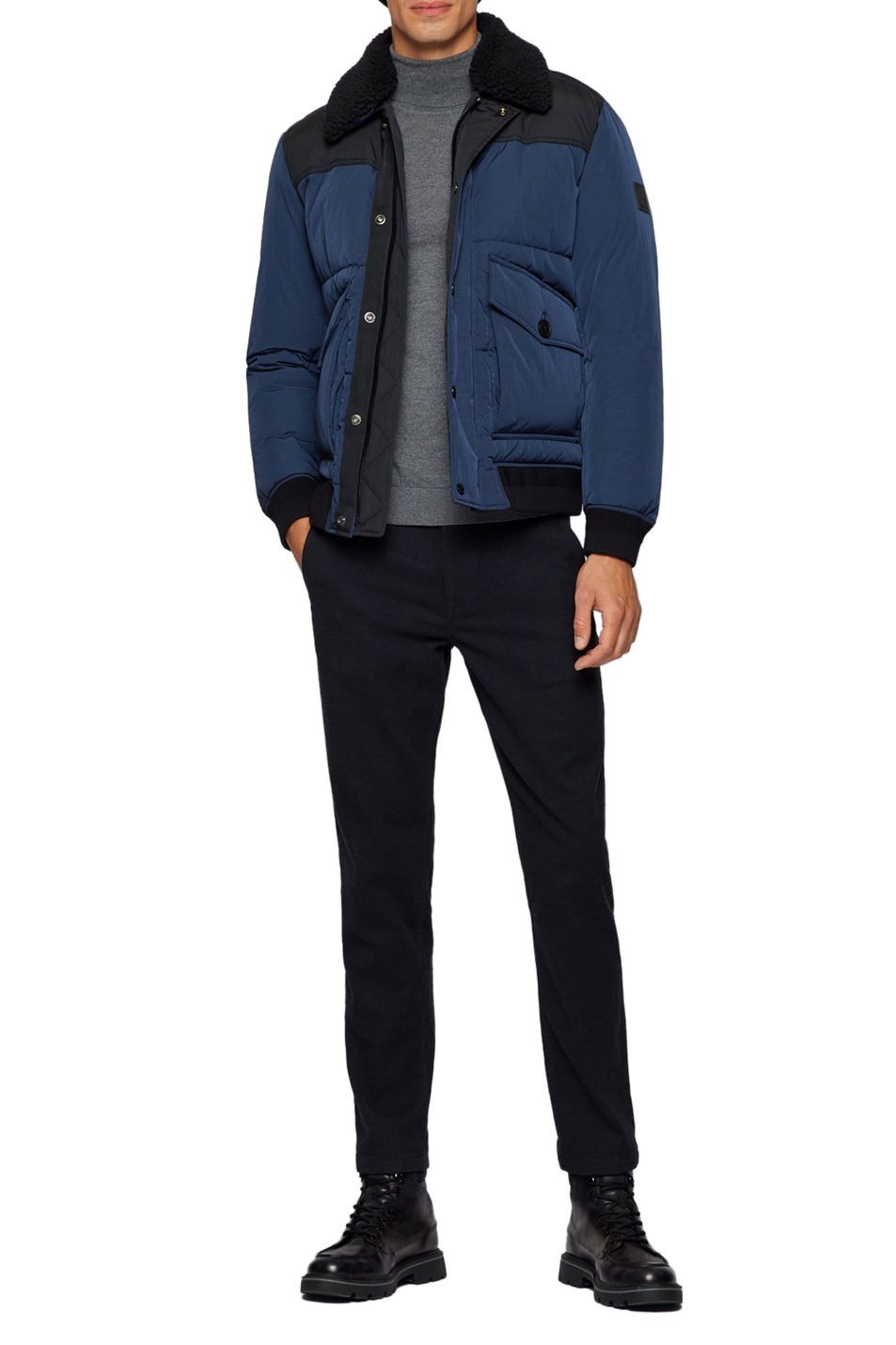 BOSS Куртка со съемным плюшевым воротником (цвет ), артикул 50455936 | Фото 2