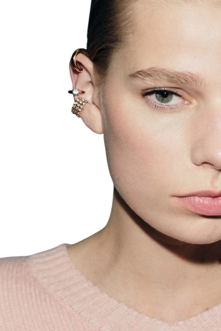 Женский Mango Серьги NIA в комплекте из 4 шт (цвет ), артикул 27031224 | Фото 3