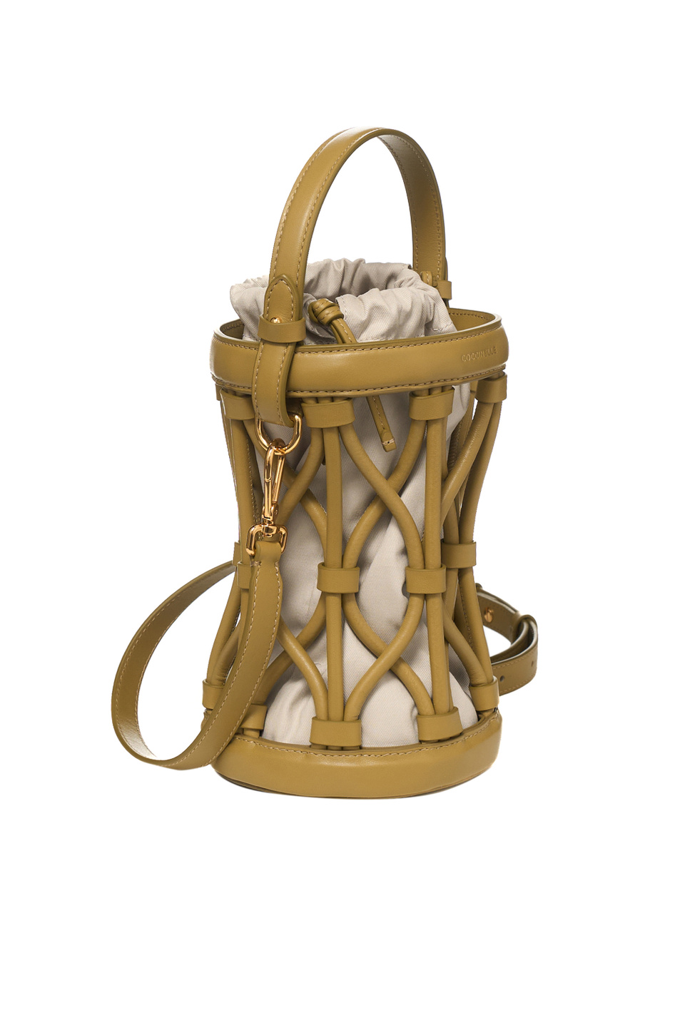 Сумка KOI из натуральной кожи|Основной цвет:Бежевый Женский Coccinelle Сумка KOI из натуральной кожи (цвет ), артикул E1U2P230101 | Фото 2