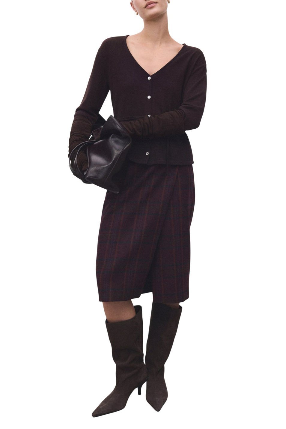 Женский Mango Кардиган VERONA с V-образным вырезом (цвет ), артикул 17037802 | Фото 2