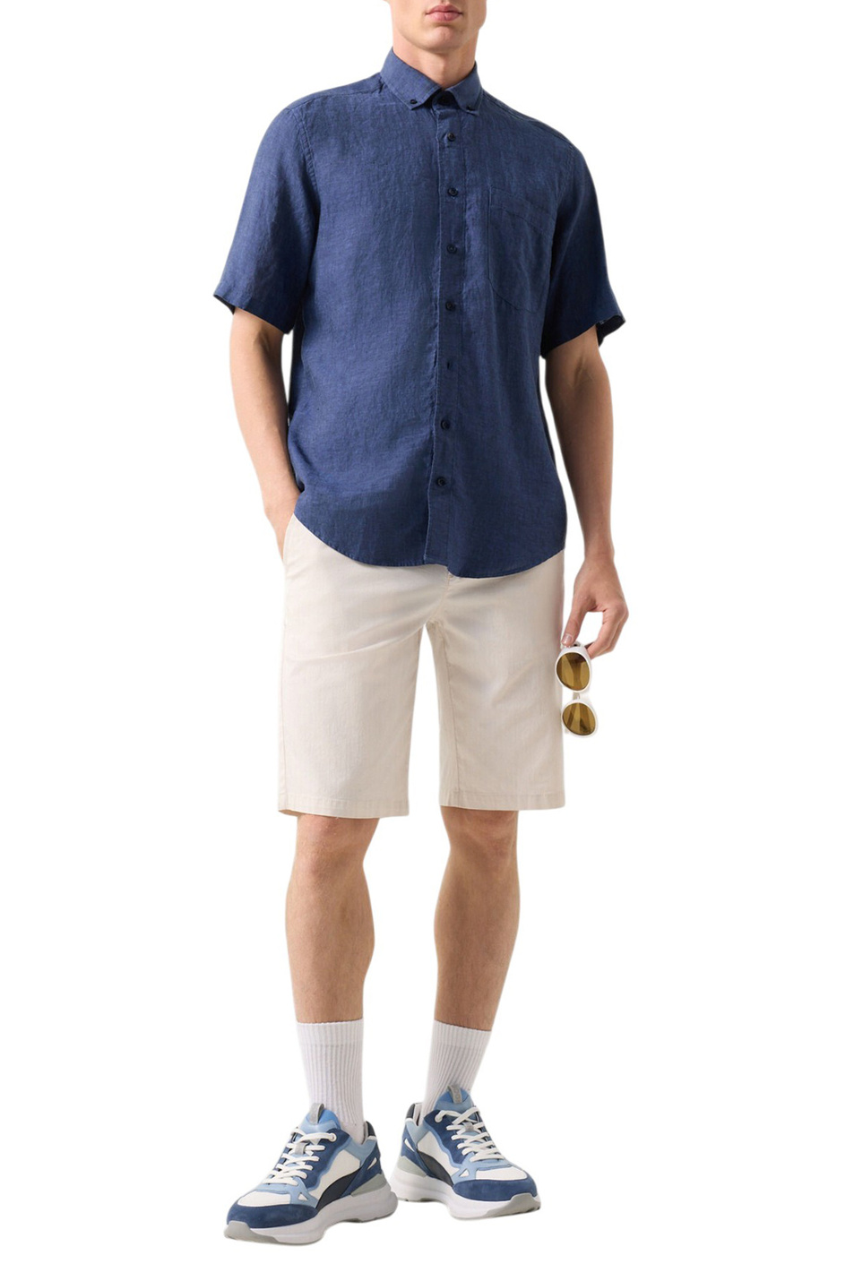 Мужской Bogner Рубашка из льна (цвет ), артикул 58712973 | Фото 3