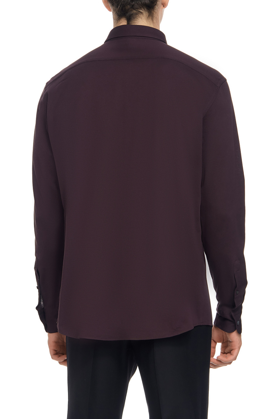 Мужской Zegna Рубашка из натурального хлопка (цвет ), артикул UCX18A6-SRF5-118G | Фото 4