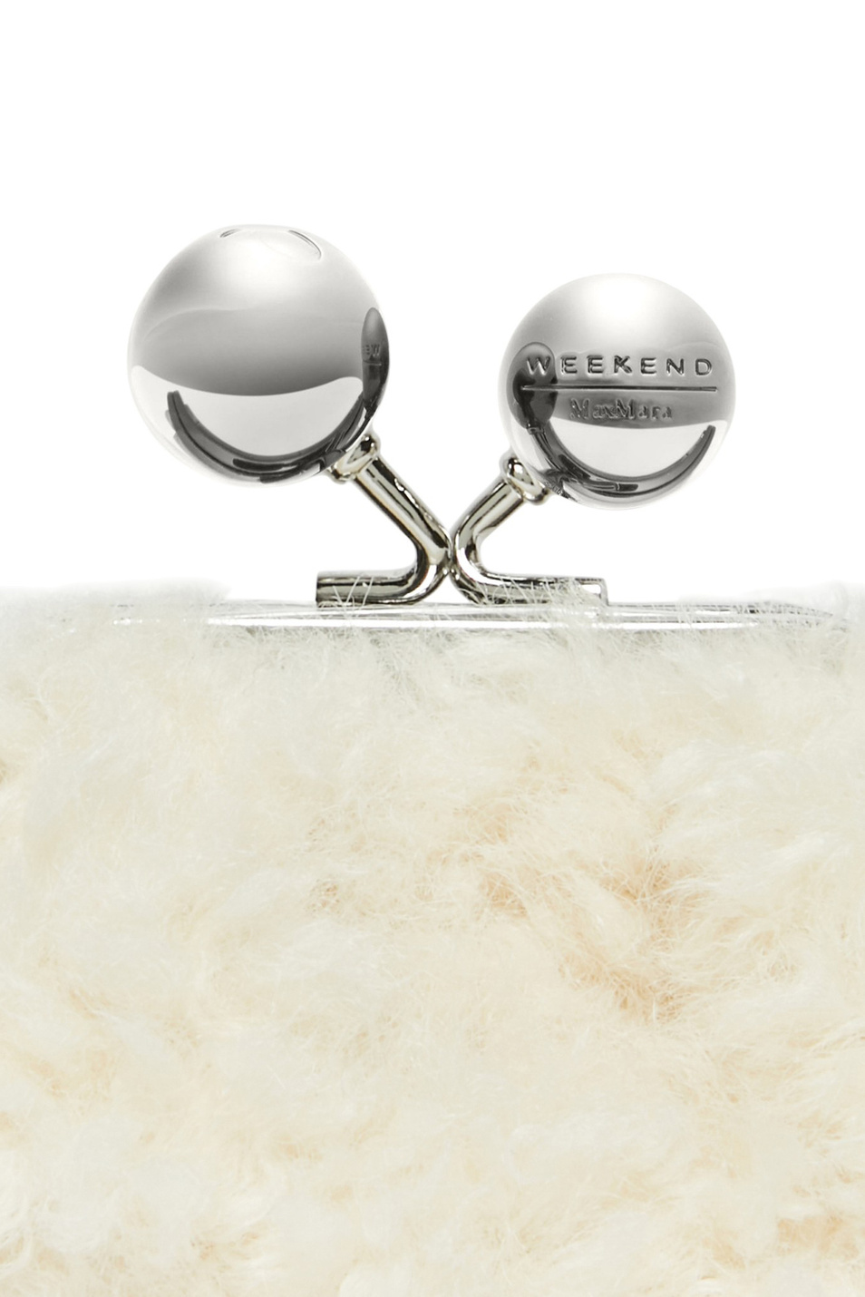 Женский Weekend Max Mara Кошелек-подвеска Pasticcino в стиле тедди (цвет ), артикул 2525726025 | Фото 5