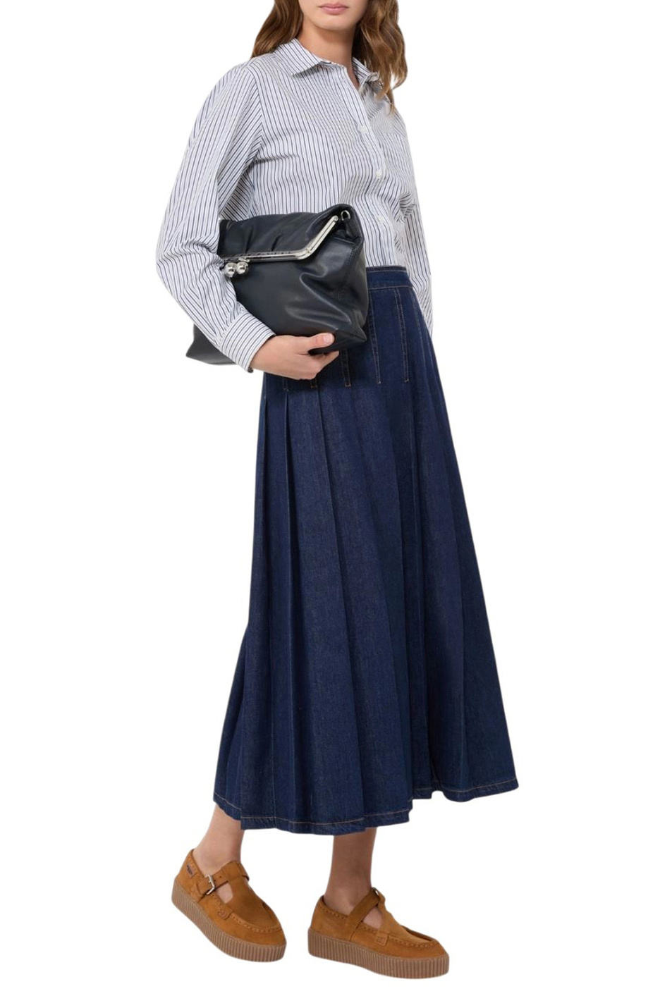 Женский Weekend Max Mara Рубашка BAHAMAS из хлопка (цвет ), артикул 2615111051 | Фото 2