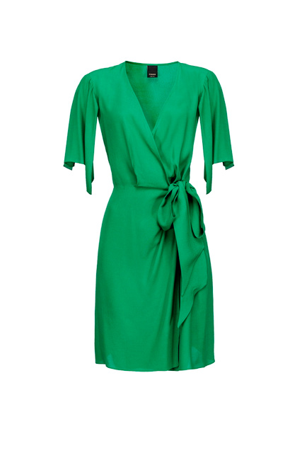 Платье MAROCAINE с запахом|Основной цвет:Зеленый|Артикул:100994A0TP | Фото 1