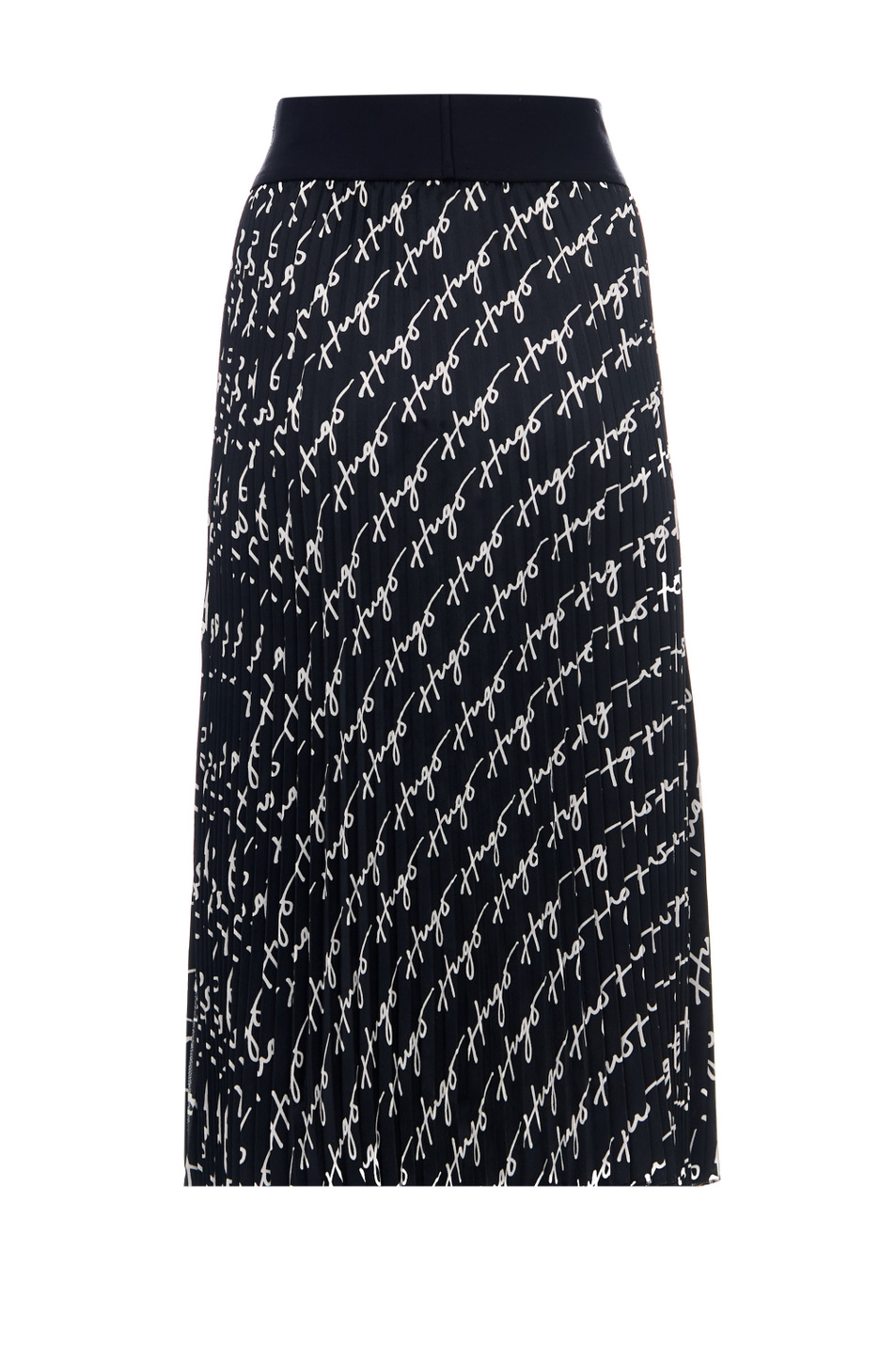 Женский HUGO Плиссированная юбка с логотипированным принтом (цвет ), артикул 50489266 | Фото 2