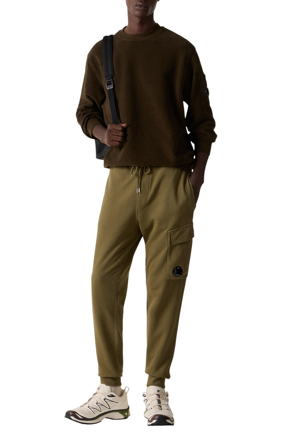 Мужской C.P. Company Брюки карго с фирменной линзой (цвет ), артикул 19CMSP720A006372R | Фото 3