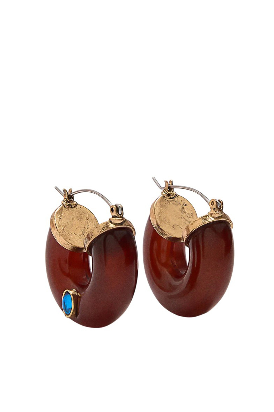 Женский Parfois Серьги-кольца со смолой (цвет ), артикул 241625 | Фото 1