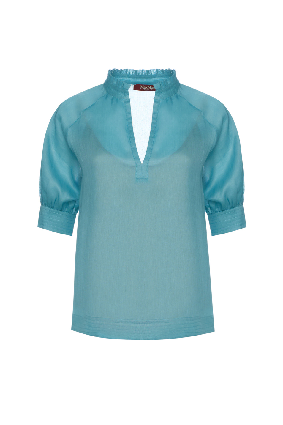 Женский Max Mara Блузка ORVIETO (цвет бирюзовый), артикул 2516261022 | Фото 1