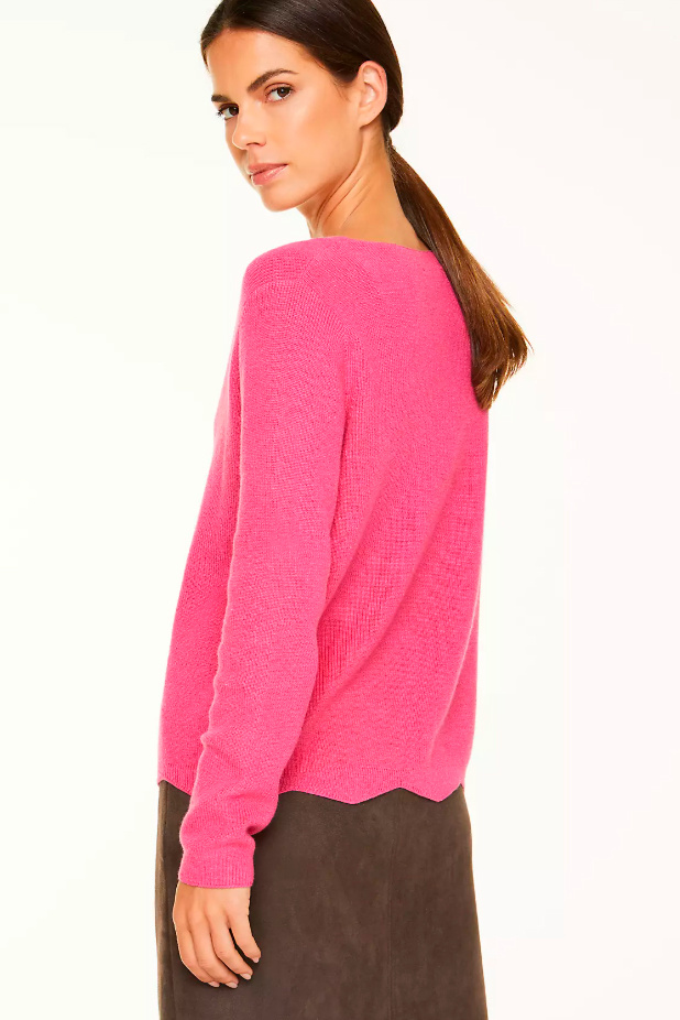 Comma Пуловер из смесового хлопка с добавлением шерсти (цвет ), артикул 81.009.61.3308 | Фото 4