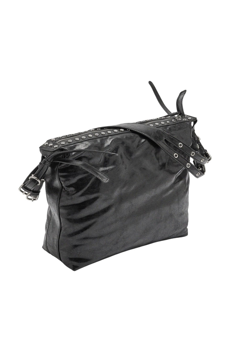 Сумка на плечо с заклепками|Основной цвет:Черный Женский Parfois Сумка на плечо с заклепками (цвет ), артикул 239683 | Фото 2