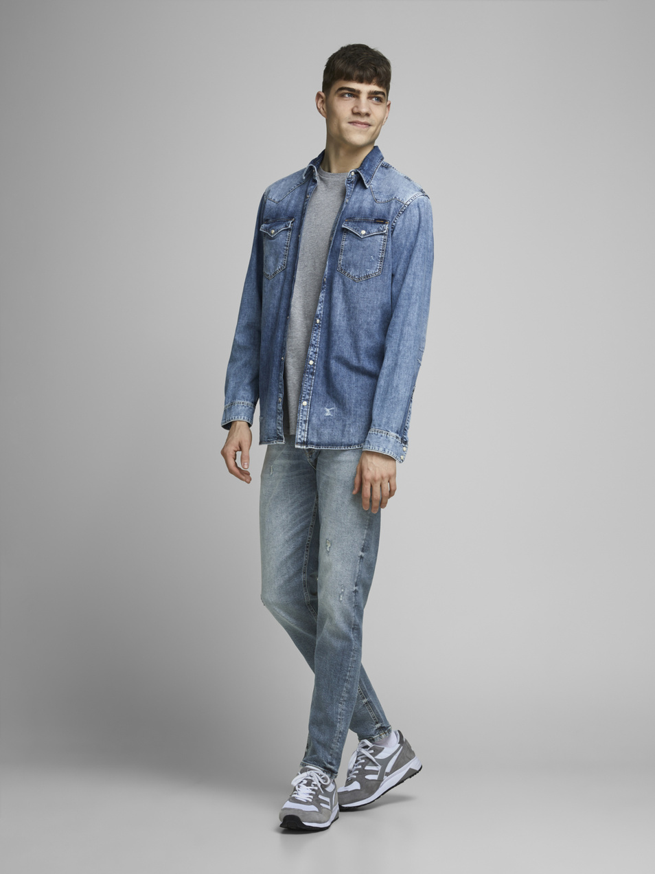 Мужской Jack & Jones Джинсы FRED ORIGINAL JOS 281 (цвет ), артикул 12172028 | Фото 3