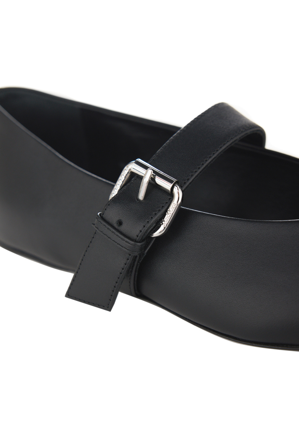 Балетки GEL из натуральной кожи|Основной цвет:Черный Женский Weekend Max Mara Балетки GEL из натуральной кожи (цвет ), артикул 2615521054 | Фото 5