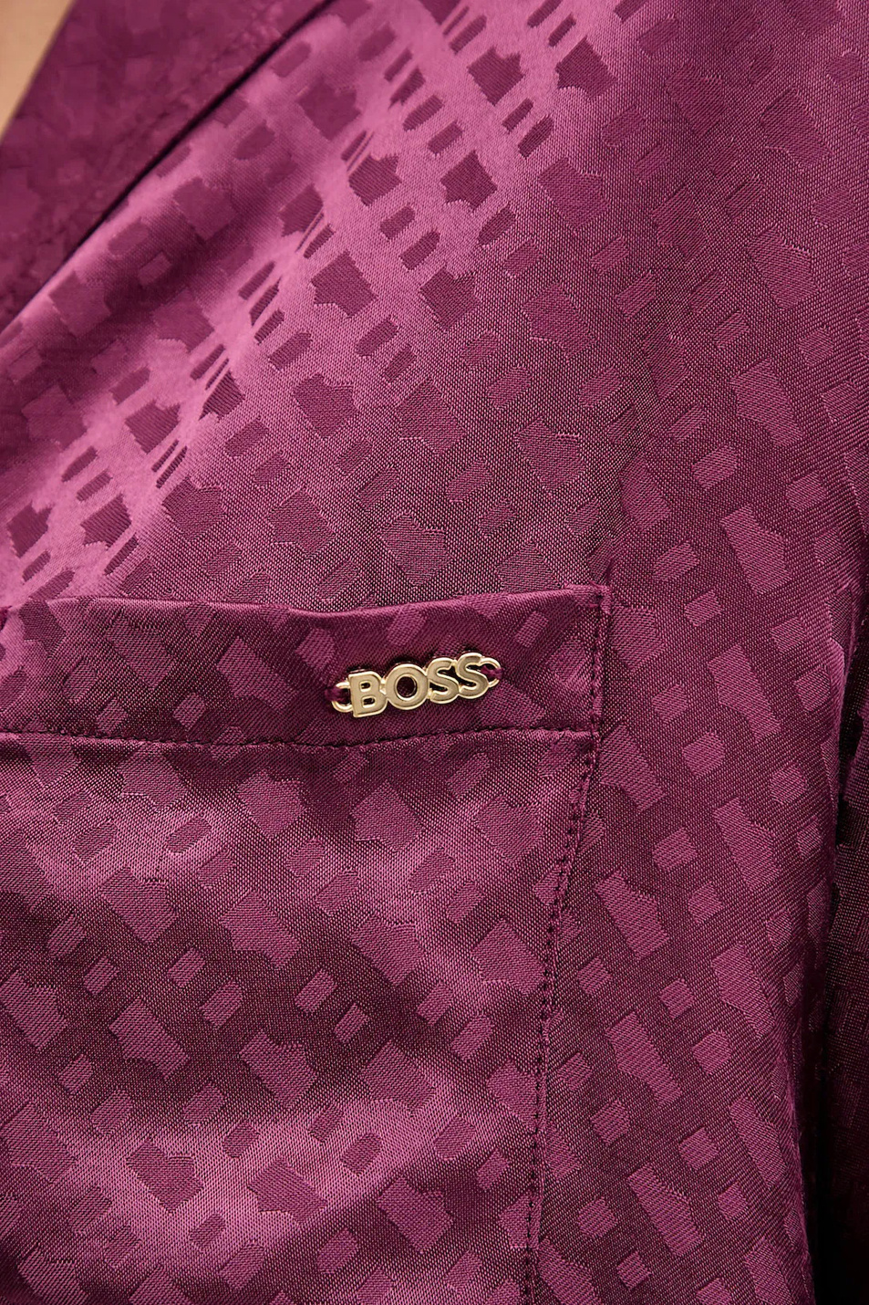 Женский BOSS Рубашка из вискозы с логотипом (цвет ), артикул 50527255 | Фото 6