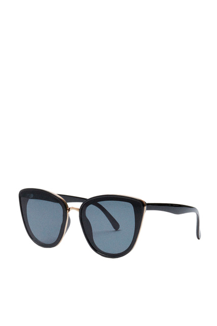 Солнцезащитные очки "кошачий глаз"|Основной цвет:Черный|Артикул:196759 | Фото 1