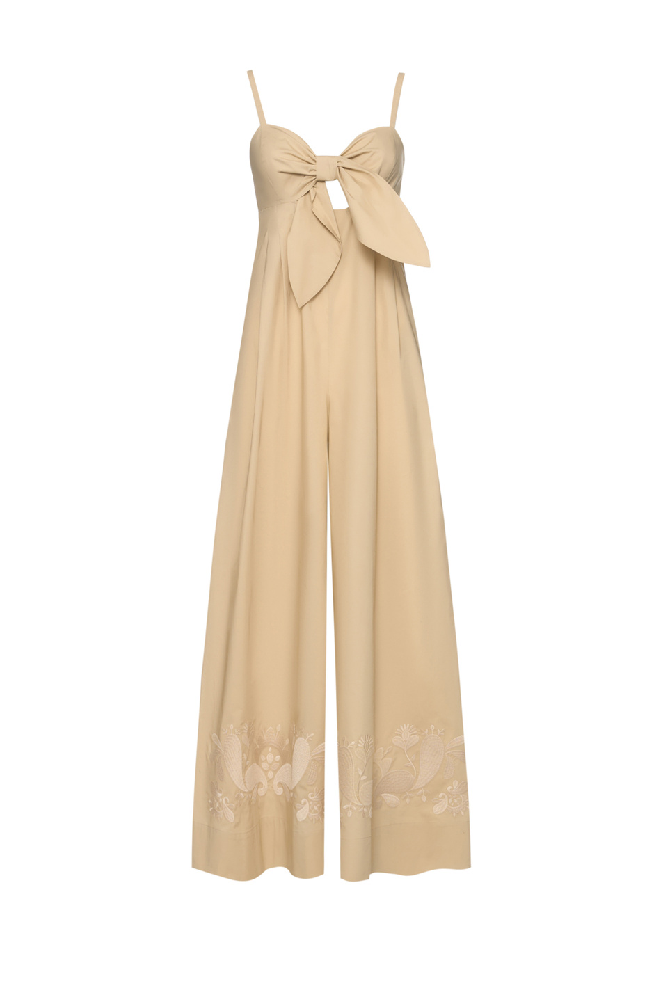 Женский TWINSET Milano Комбинезон из эластичного хлопка (цвет ), артикул 261AT2044 | Фото 1