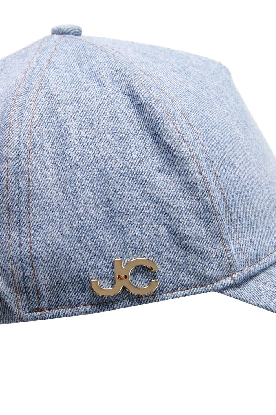 Женский Jacob Cohen Кепка джинсовая из натурального хлопка (цвет ), артикул VA03000T668A | Фото 3