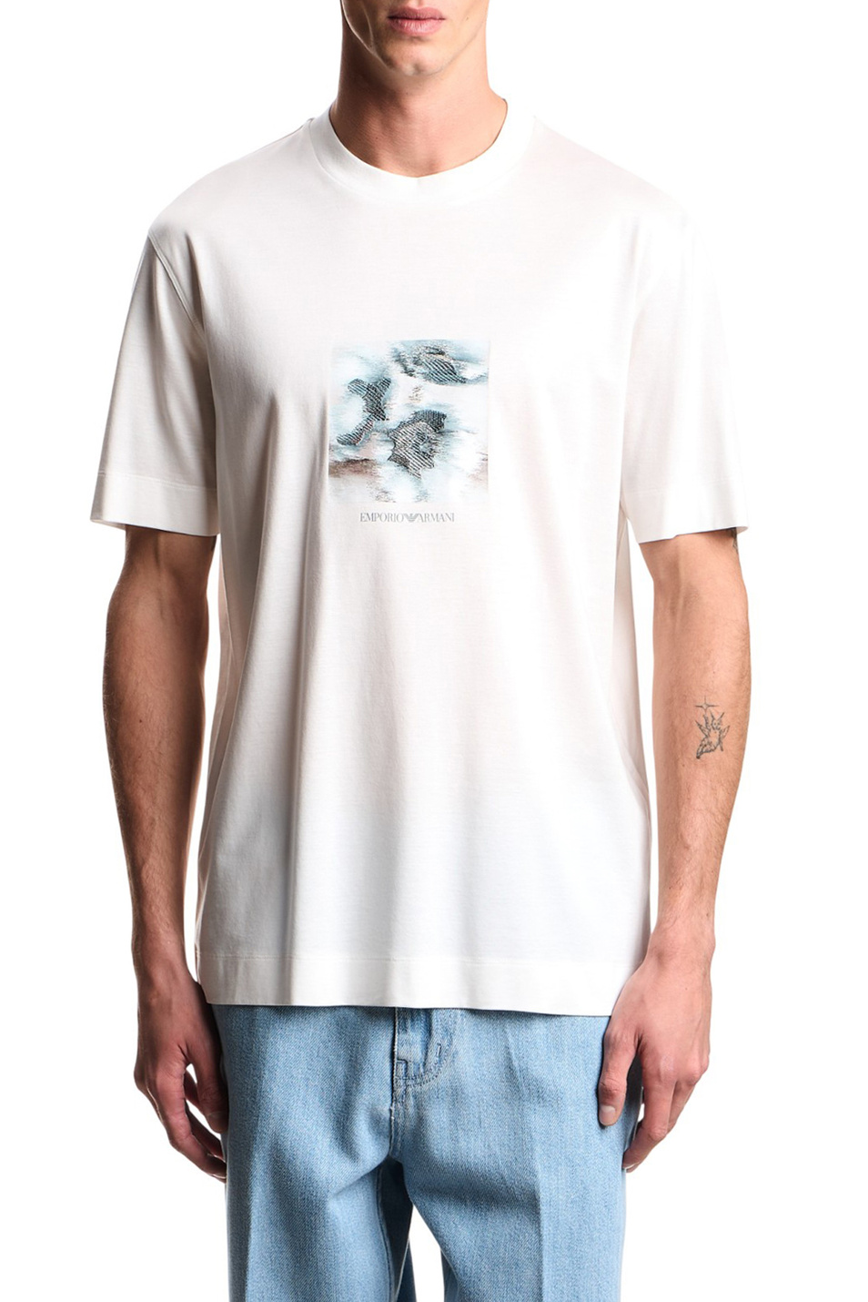 Мужской Emporio Armani Футболка с принтом (цвет ), артикул EM005272-AF10017 | Фото 3