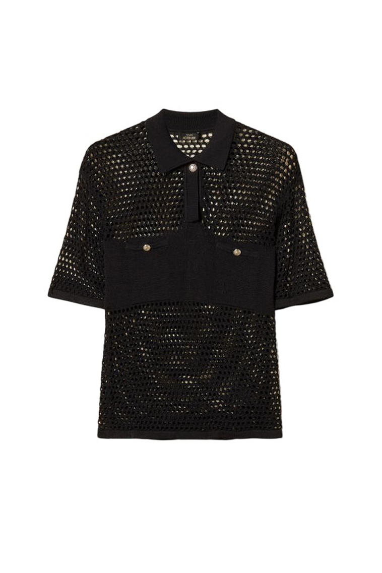 Женский TWINSET Milano Поло вязаное (цвет ), артикул 261AP3033 | Фото 1