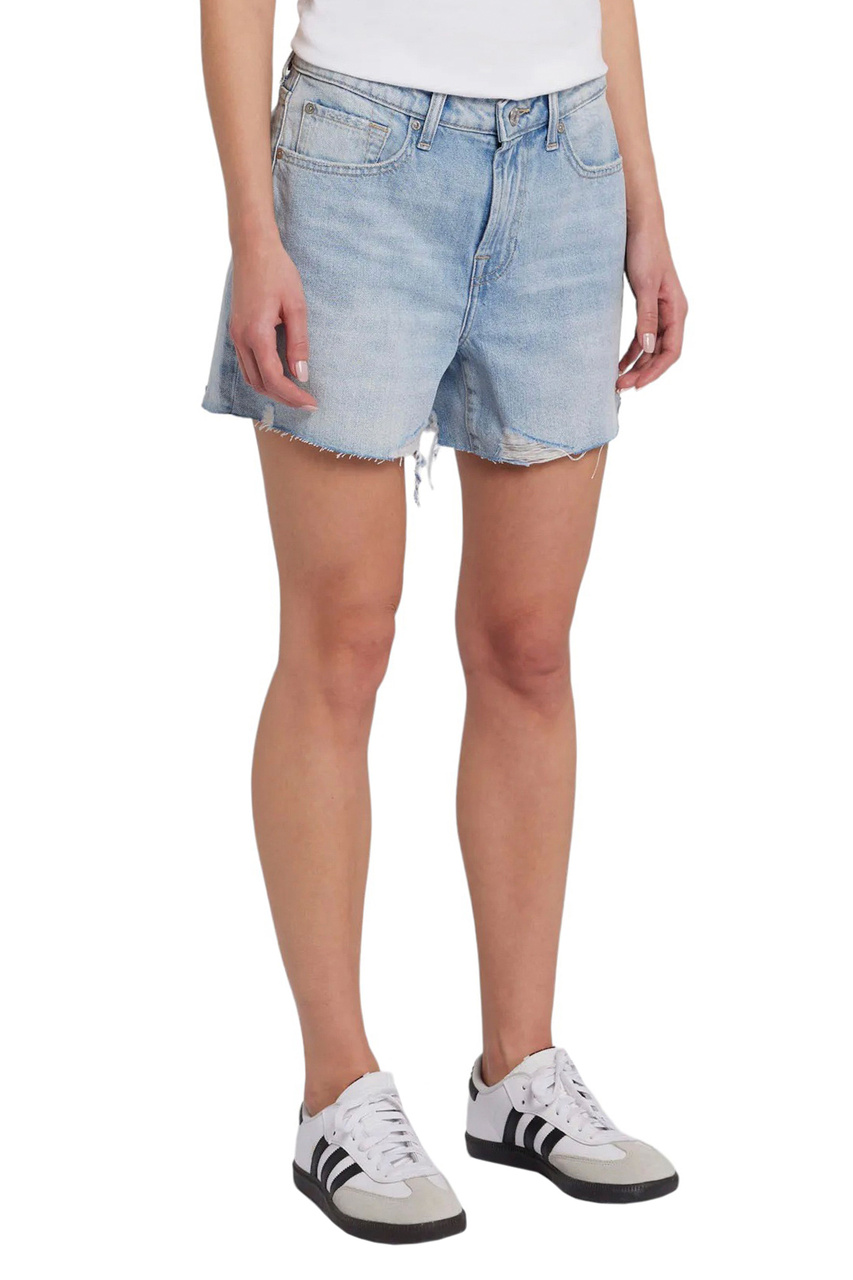 Шорты MONROE LONG SHORTS джинсовые|Основной цвет:Голубой|Артикул:JSRS5550OF | Фото 1