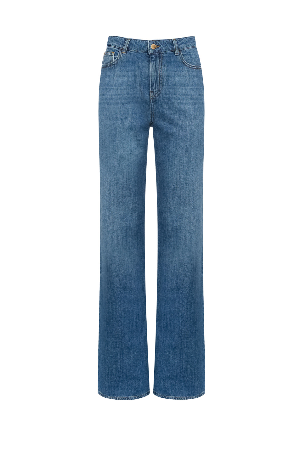 Женский Emporio Armani Джинсы из хлопка (цвет ), артикул EW001119-AF12676 | Фото 1