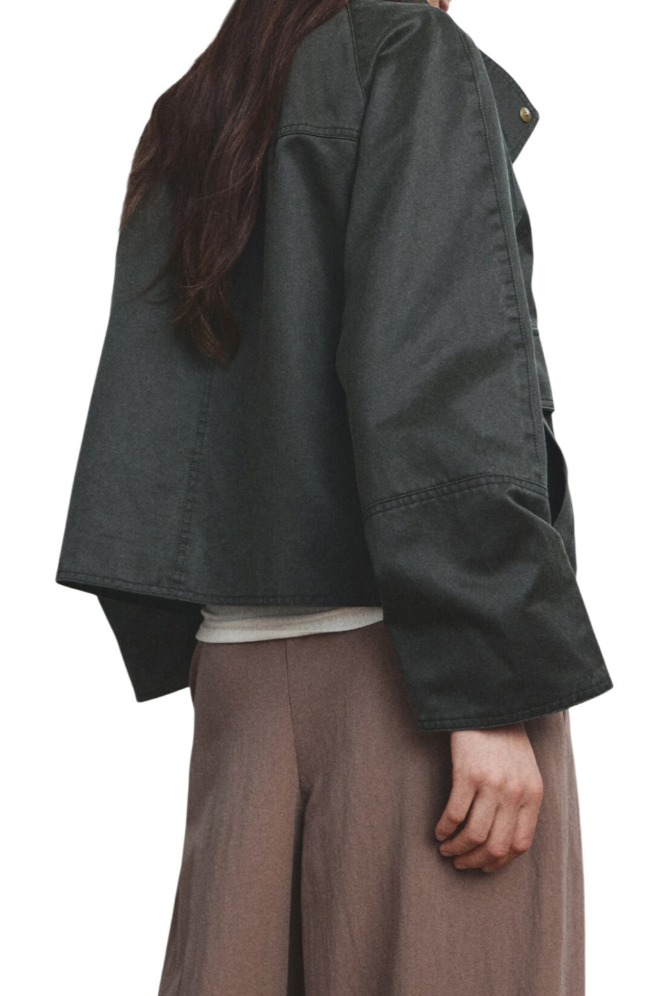 Женский Mango Куртка MATCHA однотонная (цвет ), артикул 27094776 | Фото 4