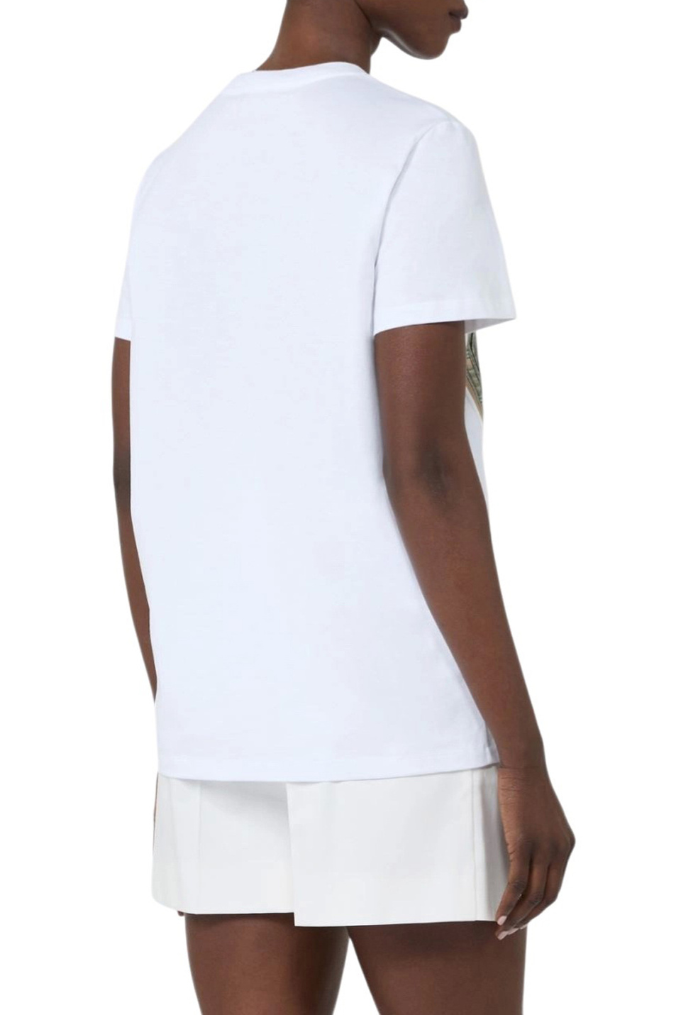 Женский Max Mara Футболка SPADINO из хлопка (цвет ), артикул 2611941062 | Фото 4