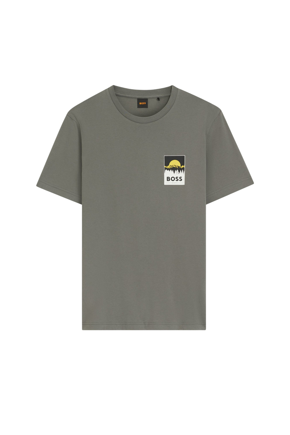 Мужской BOSS Футболка Plain из хлопка (цвет ), артикул 50556023 | Фото 1