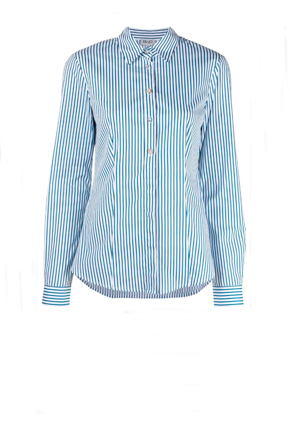 Женский Liu Jo Приталенная рубашка из эластичного хлопка (цвет ), артикул WA1235T4173 | Фото 1