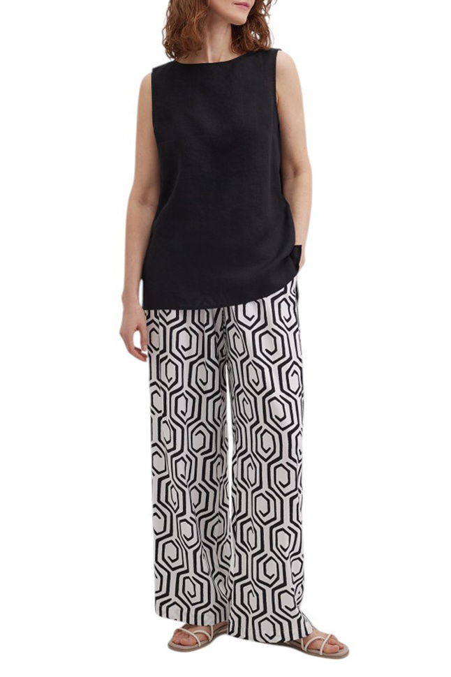 Женский Gerry Weber Блузка из льна (цвет ), артикул 560127-31235 | Фото 3