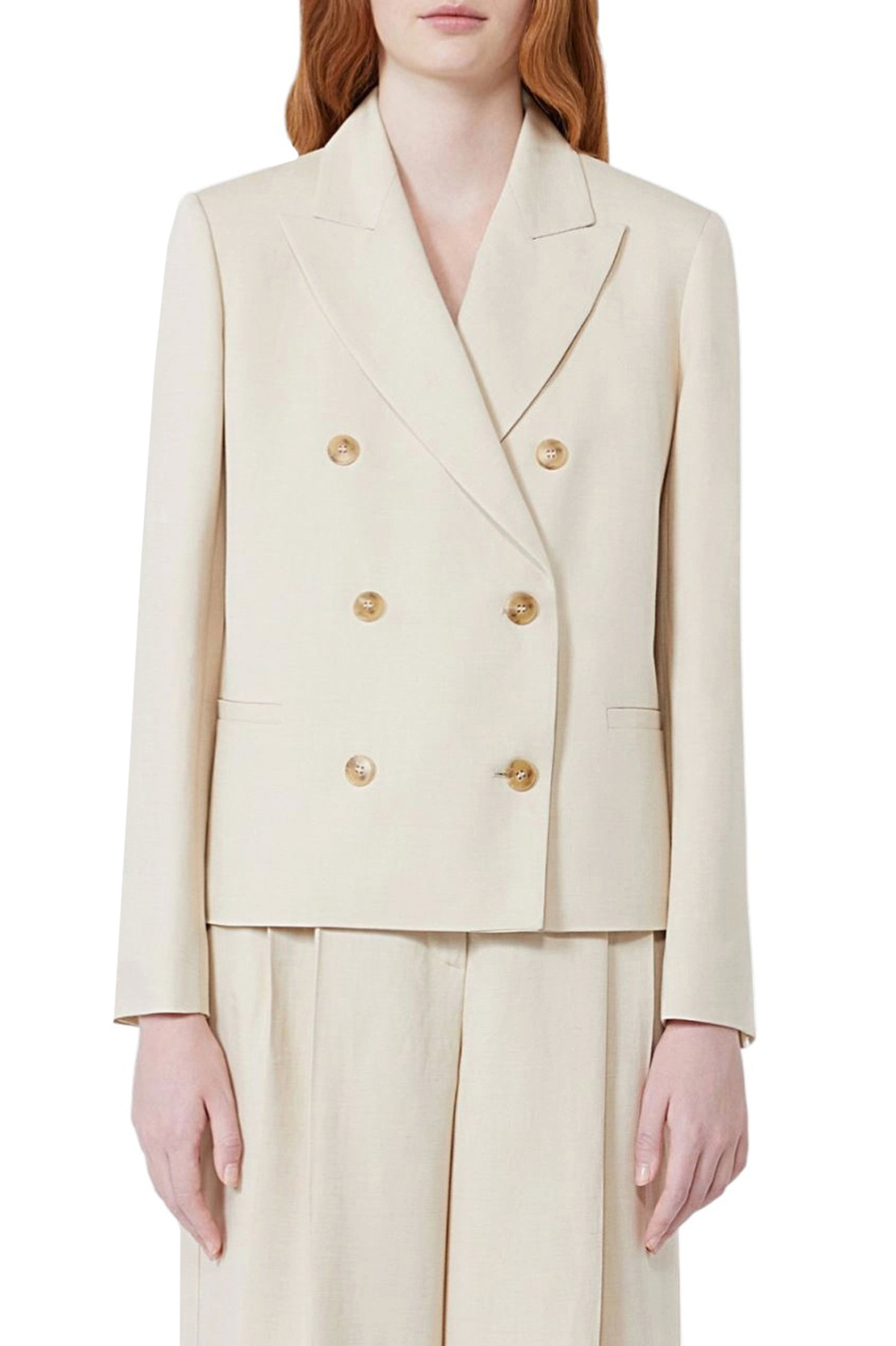 Женский Weekend Max Mara Пиджак NEMBI двубортный (цвет ), артикул 2615041062 | Фото 3