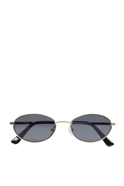 Солнцезащитные очки IBIZA в металлической оправе|Основной цвет:Золотой|Артикул:27040463 | Фото 2
