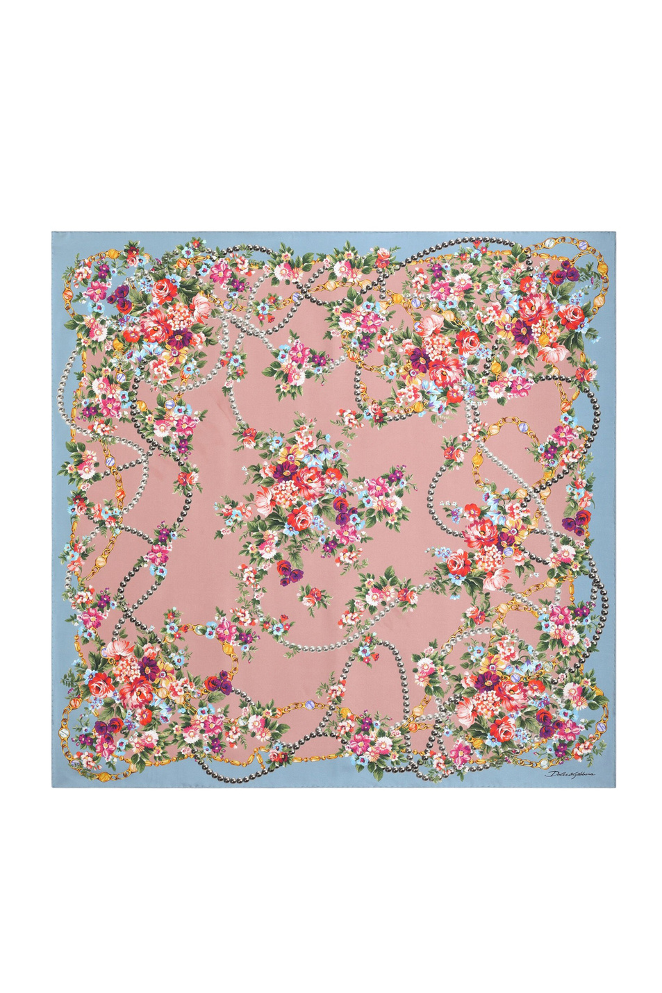 Женский Dolce & Gabbana Платок из шелка (цвет ), артикул FN090R-GDDLH | Фото 1