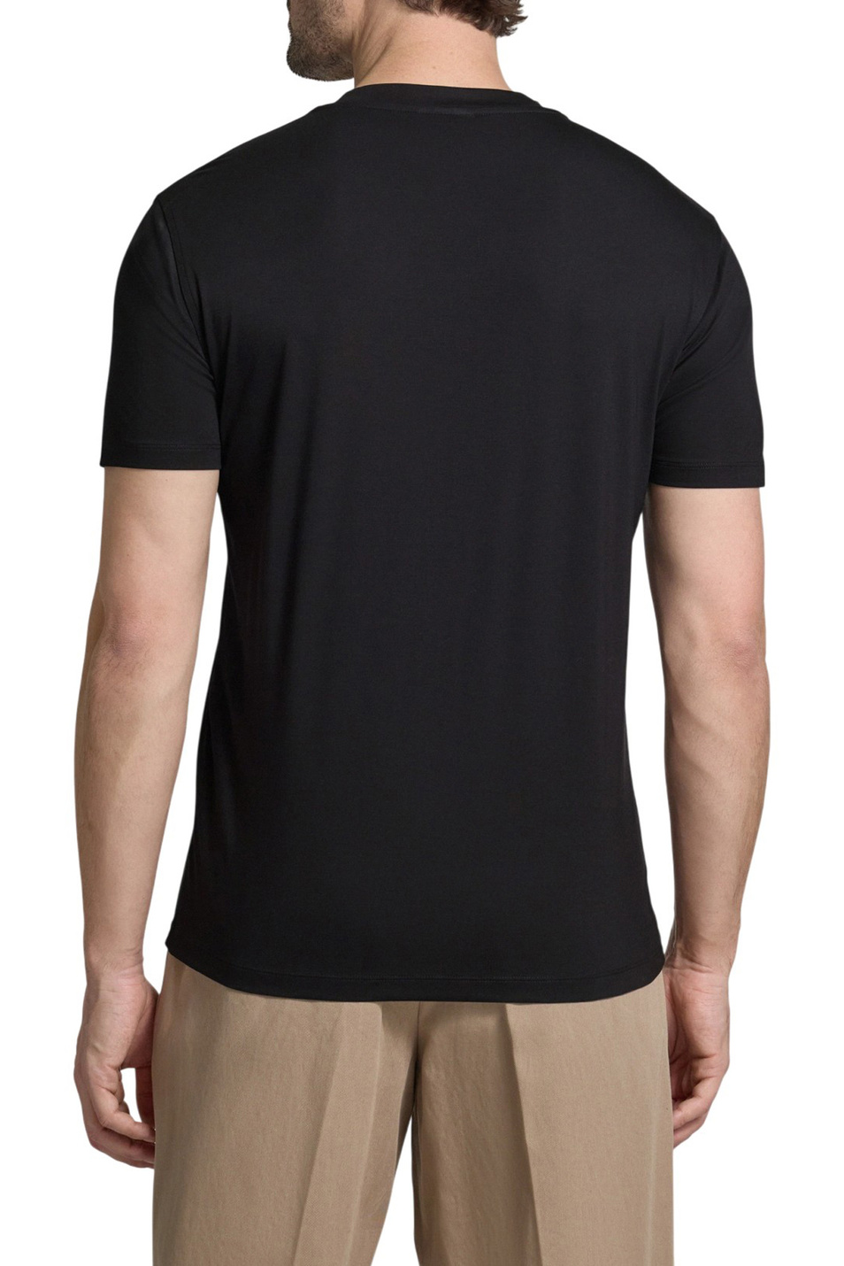 Мужской Emporio Armani Футболка с логотипом (цвет ), артикул EM004586-AF13721 | Фото 4