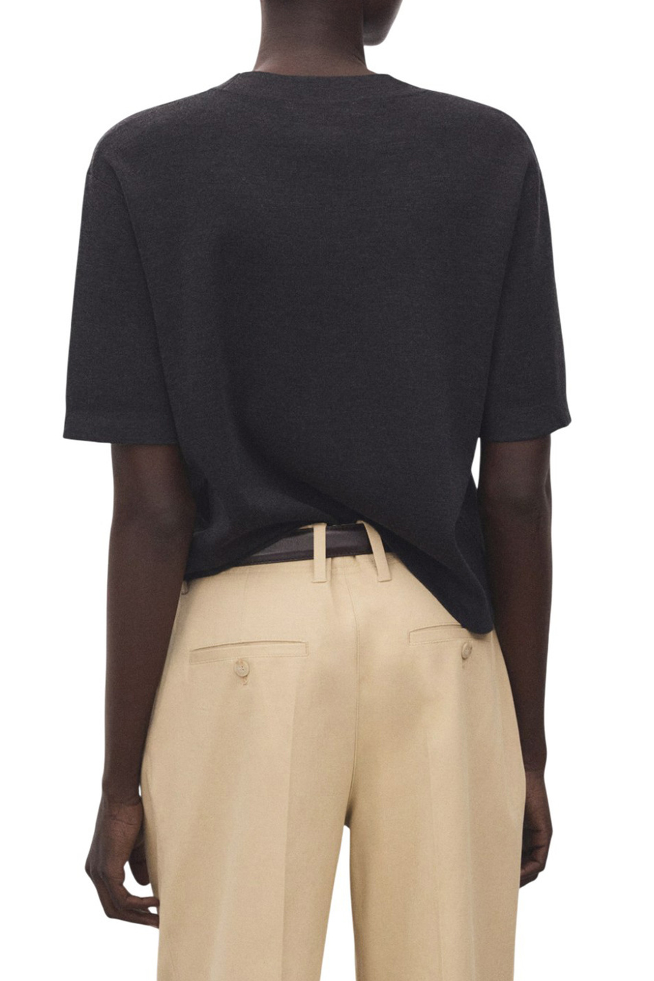 Женский Mango Джемпер SAMMY с короткими рукавами (цвет ), артикул 27051192 | Фото 4