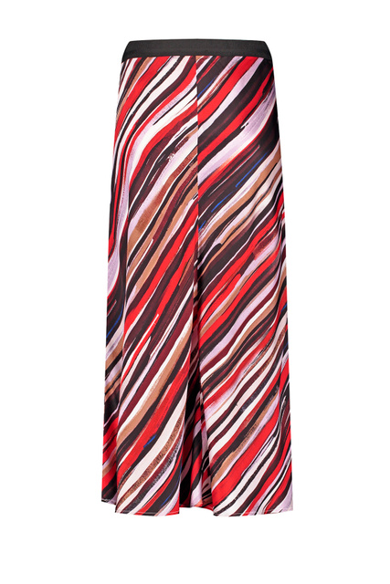 Разноцветная юбка из вискозы|Основной цвет:Мультиколор|Артикул:610113-66341 | Фото 2