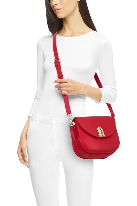 Женский Furla Сумка из натуральной кожи FURLA SLEEK S CROSSBODY (цвет ), артикул 1044969 | Фото 5