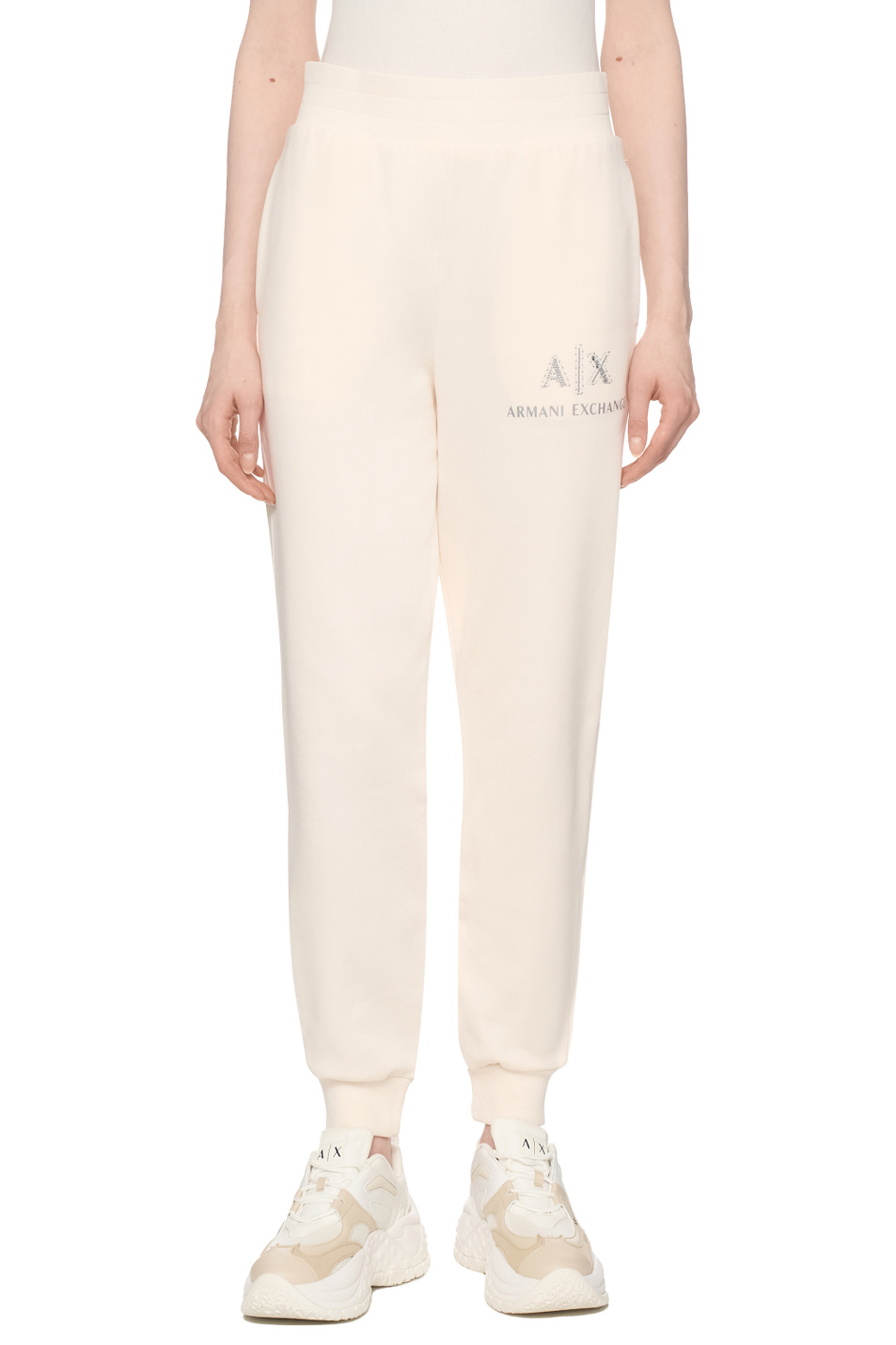 Женский Armani Exchange Брюки из хлопка (цвет ), артикул XW000162-AF11851 | Фото 4