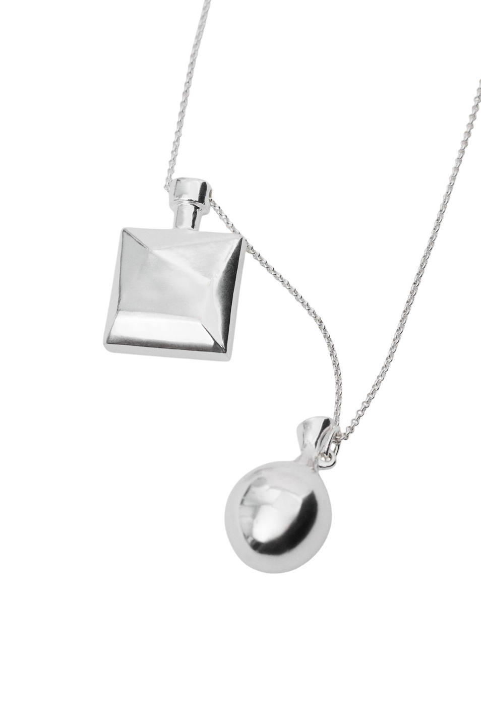 Женский Mango Ожерелье BOTTLE с подвеской (цвет ), артикул 27024444 | Фото 2