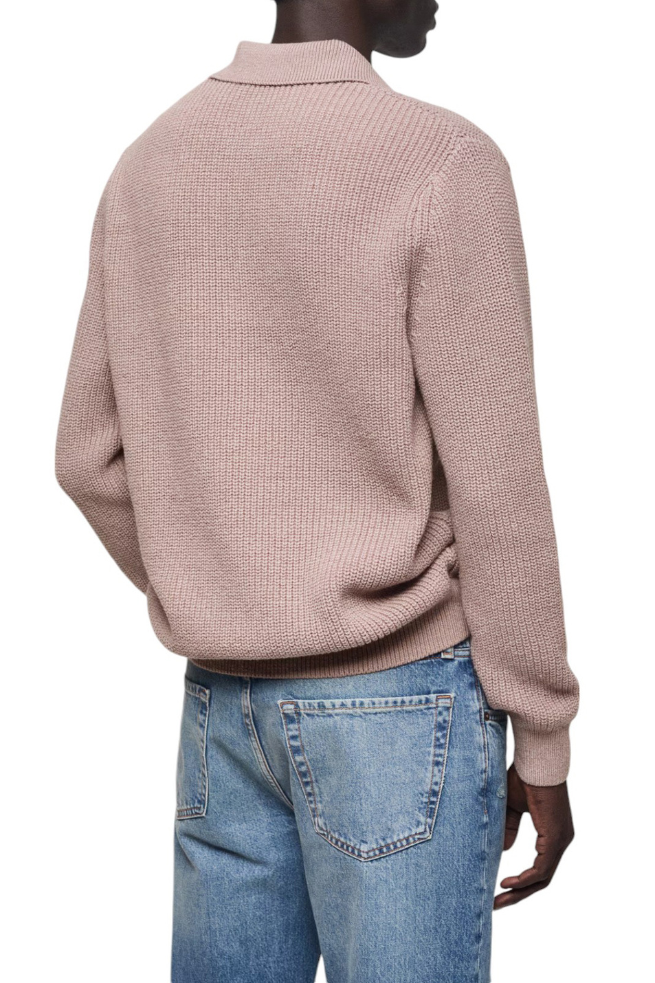 Мужской Mango Man Джемпер поло COVAS (цвет ), артикул 77007948 | Фото 4