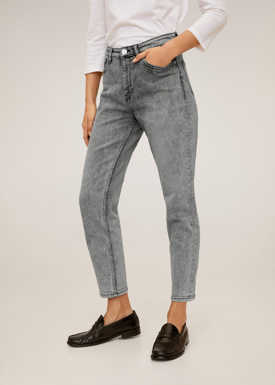 Женский Mango Джинсы MOM (цвет ), артикул 67080594 | Фото 1