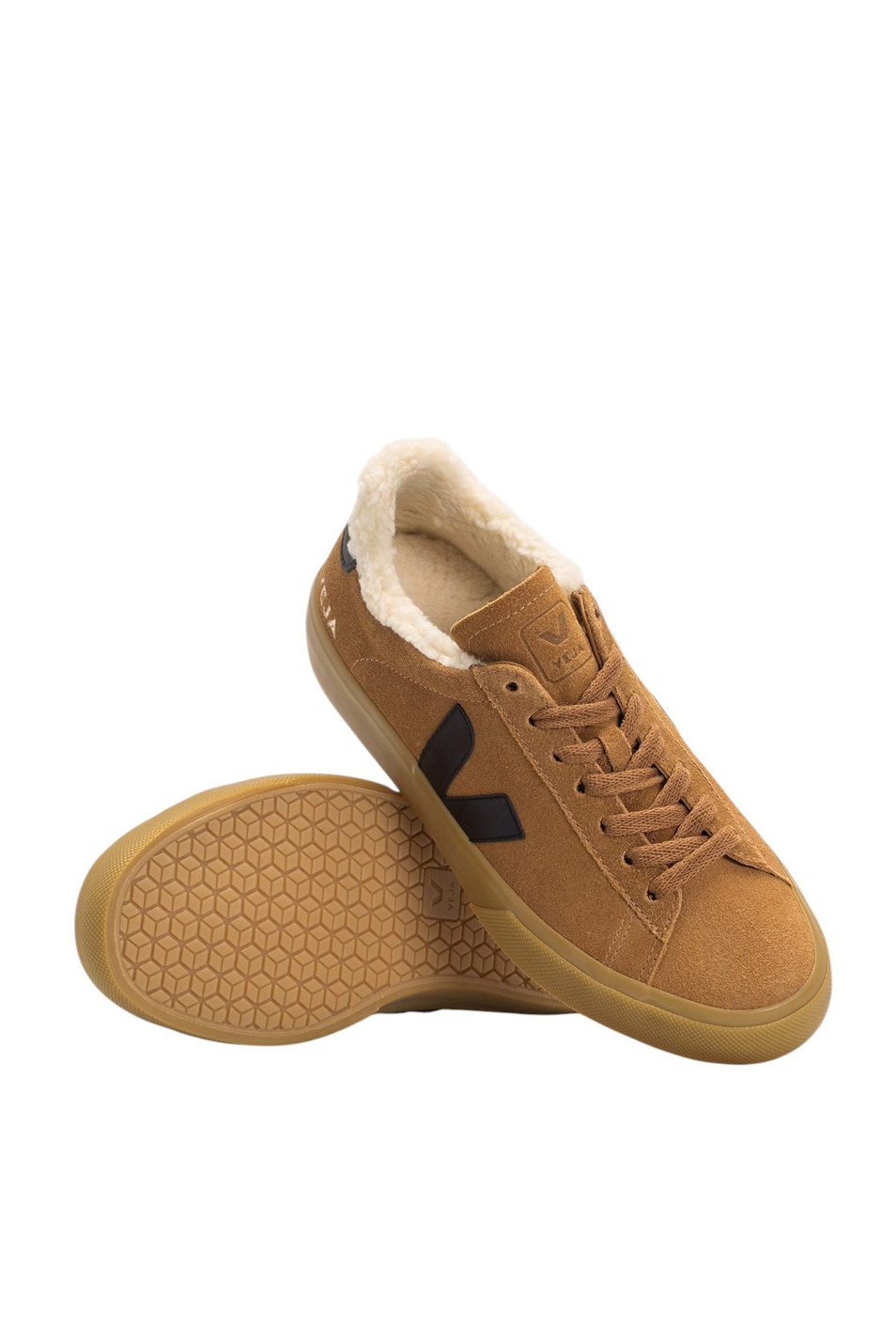 Кеды CAMPO из натуральной замши|Основной цвет:Коричневый Женский Veja Кеды CAMPO из натуральной замши (цвет ), артикул CW0320809A | Фото 4