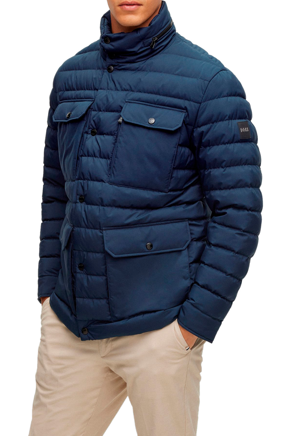 BOSS Стеганая куртка с накладными карманами (цвет ), артикул 50476880 | Фото 3